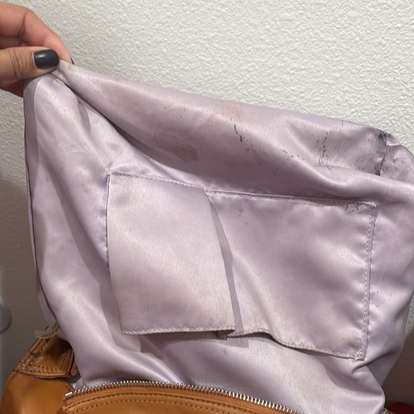 *Used* Coach Leather Boho Bag with adjustable shoulder strap- Camel Color - Picture 17 of 17